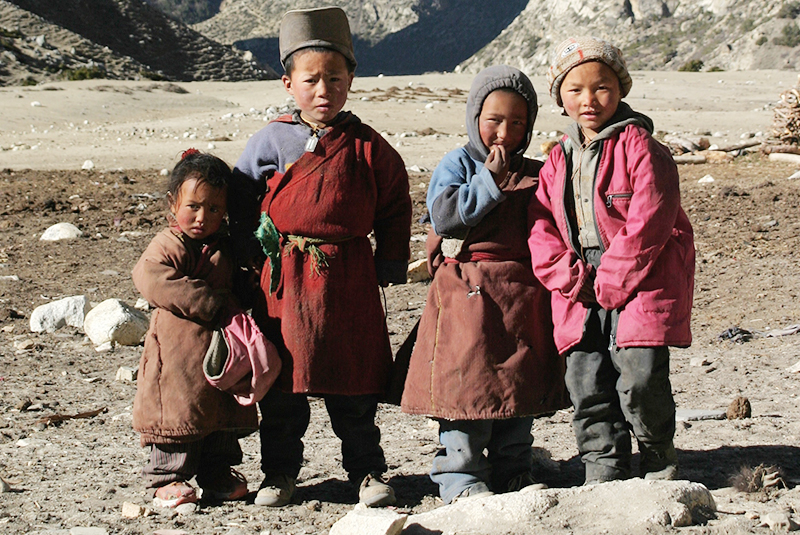 Bild von Kindern der Nepal Initiative Schongau